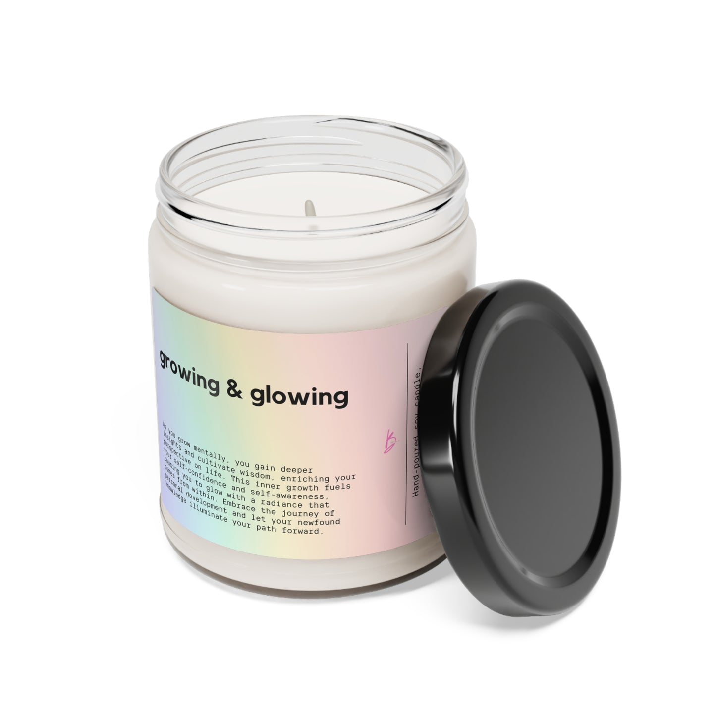 Growing & Glowing - Scented Soy Candle, 9oz