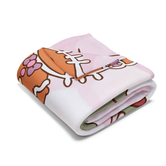 Christmas Kitty Fleece Blanket