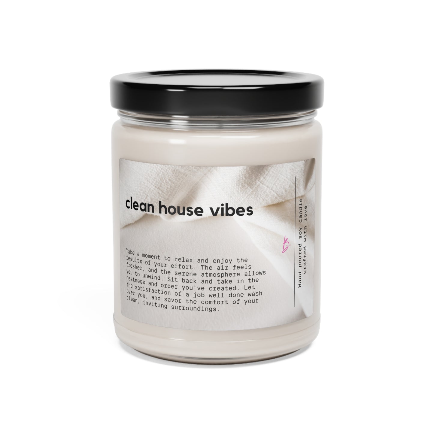 Clean House Vibes - Scented Soy Candle, 9oz