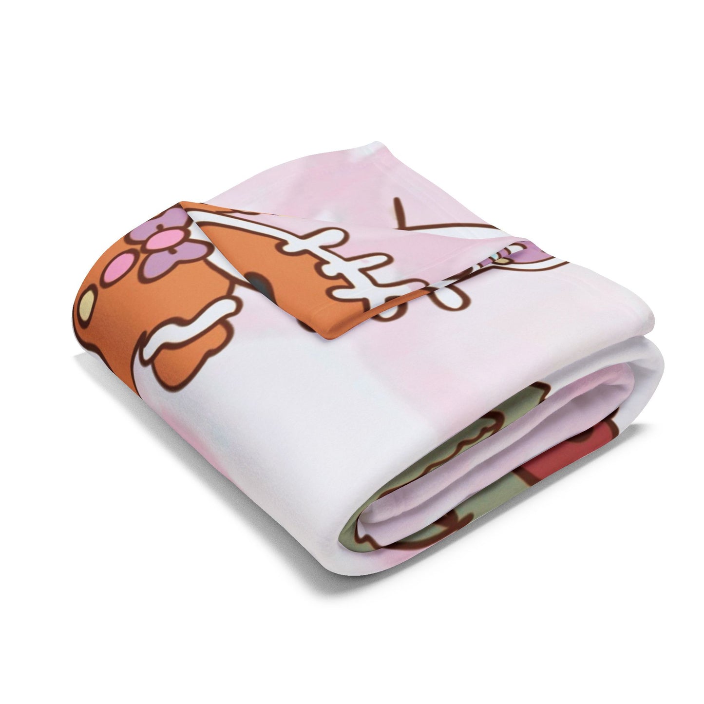 Christmas Kitty Fleece Blanket