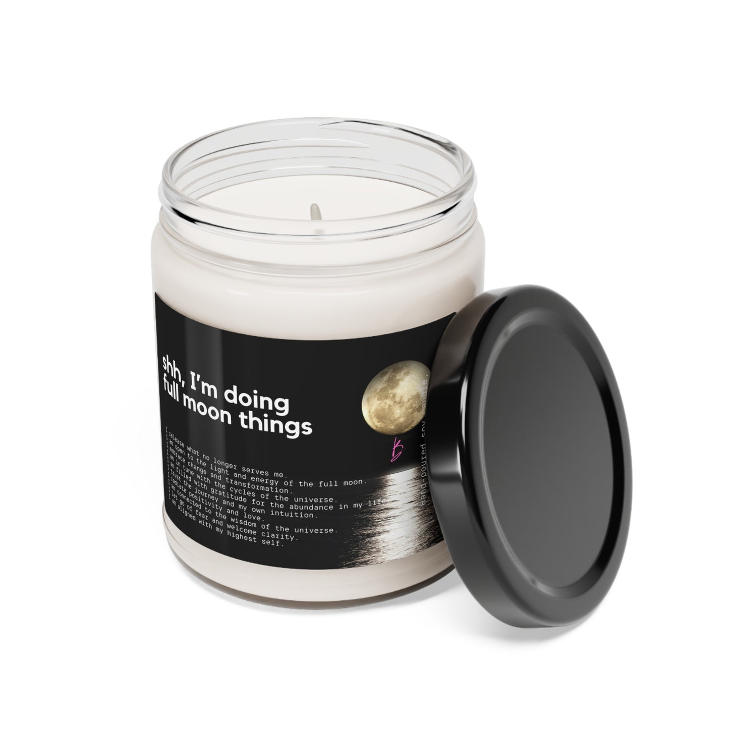 Doing Full Moon Things - Scented Soy Candle, 9oz